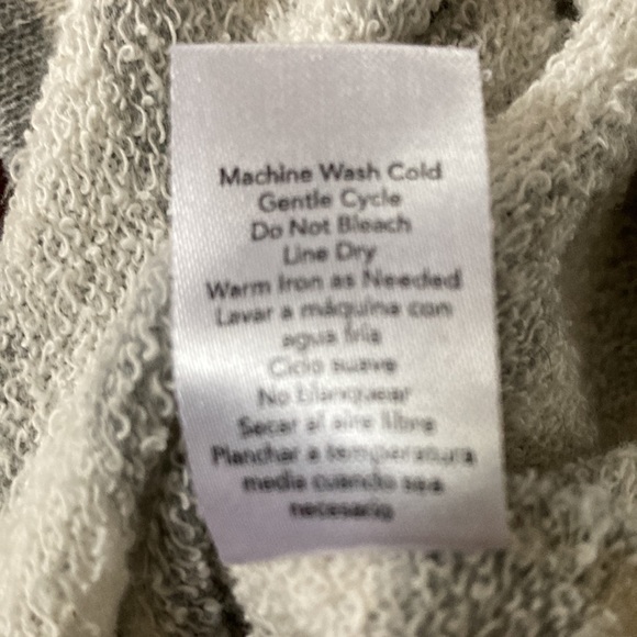 VENUS M Medium Striped bathing suit cover up dress light sweatshirt material - Picture 7 of 8